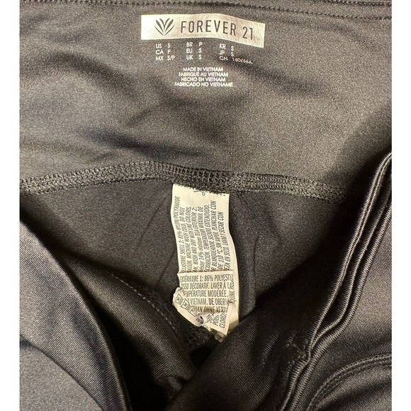 Forever 21 Active Crop Legging, Black, Small skinny - Picture 4 of 6